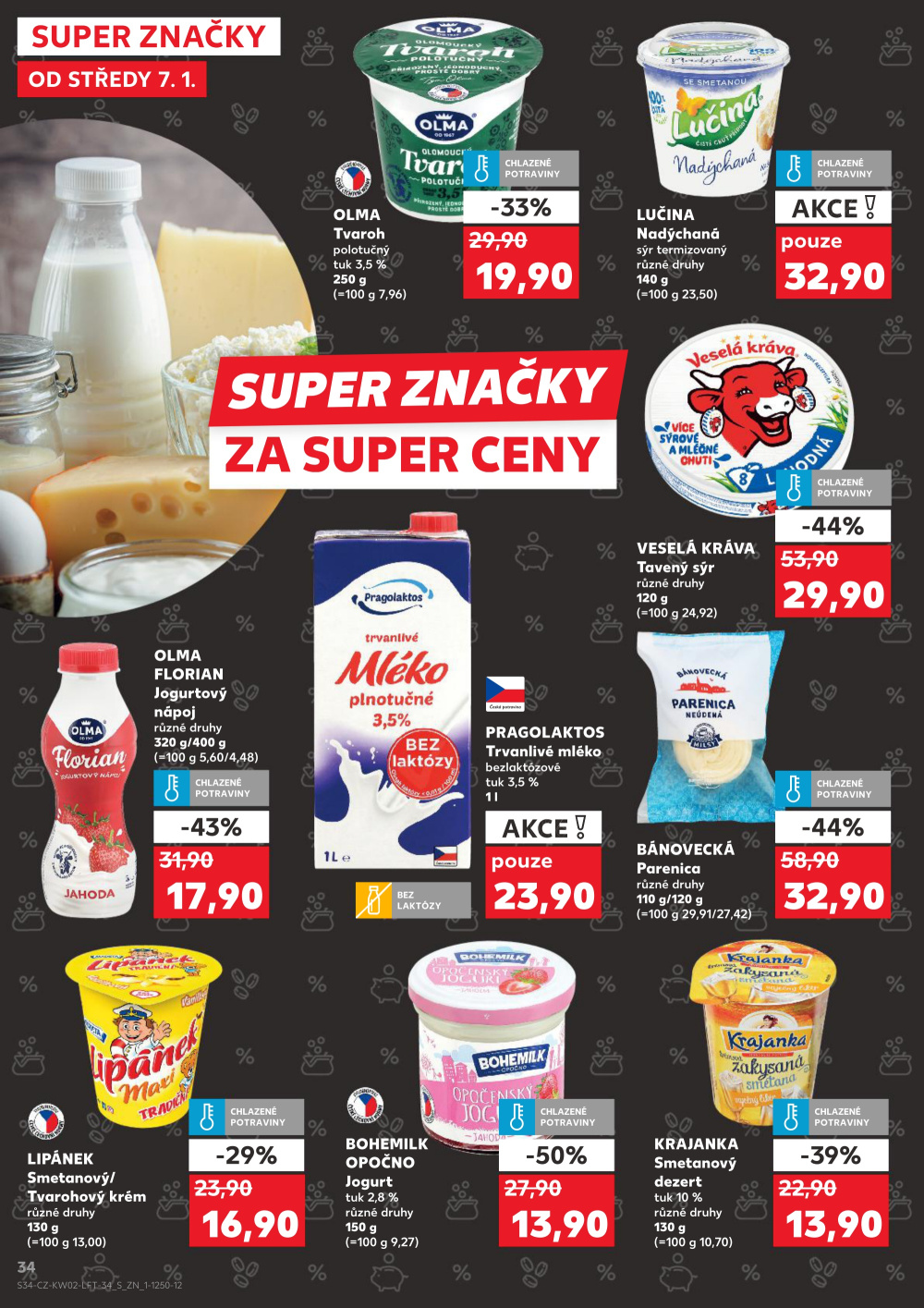 Leták Kaufland leták Plzeň - Bory - strana 34