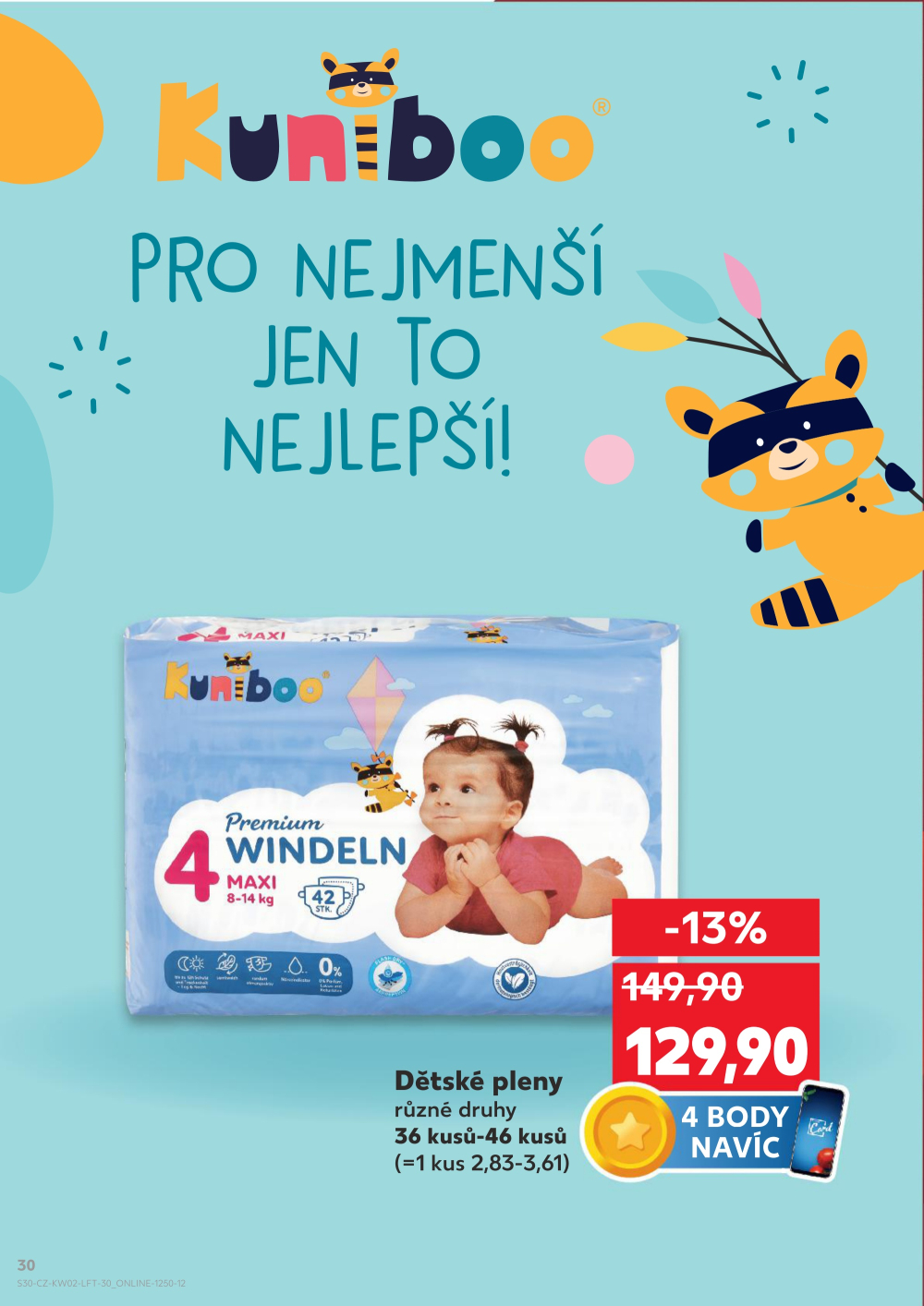 Leták Kaufland leták Praha 6 - Podbaba - strana 30