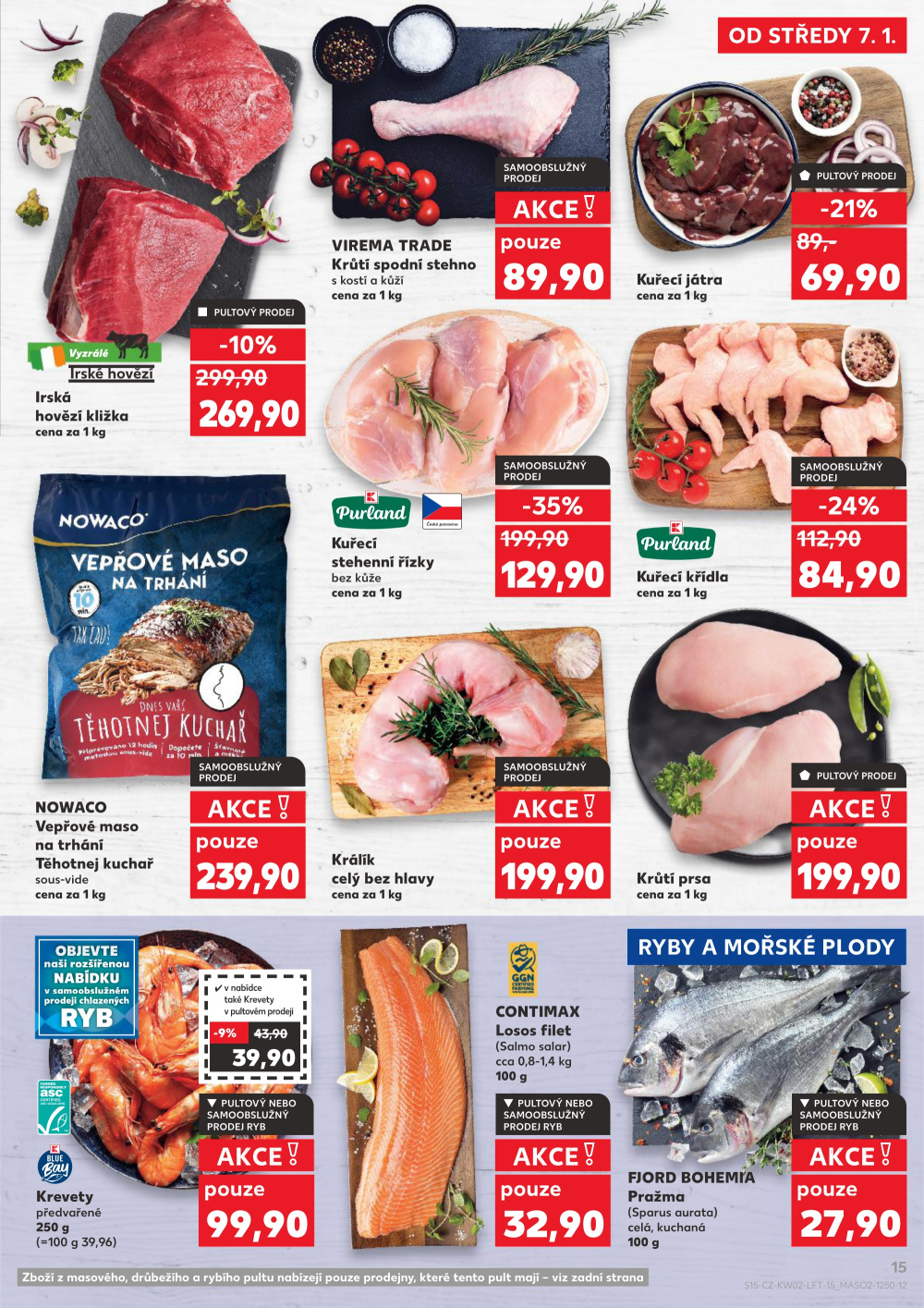 Leták Kaufland leták Prostějov, Okružní ulice - strana 15