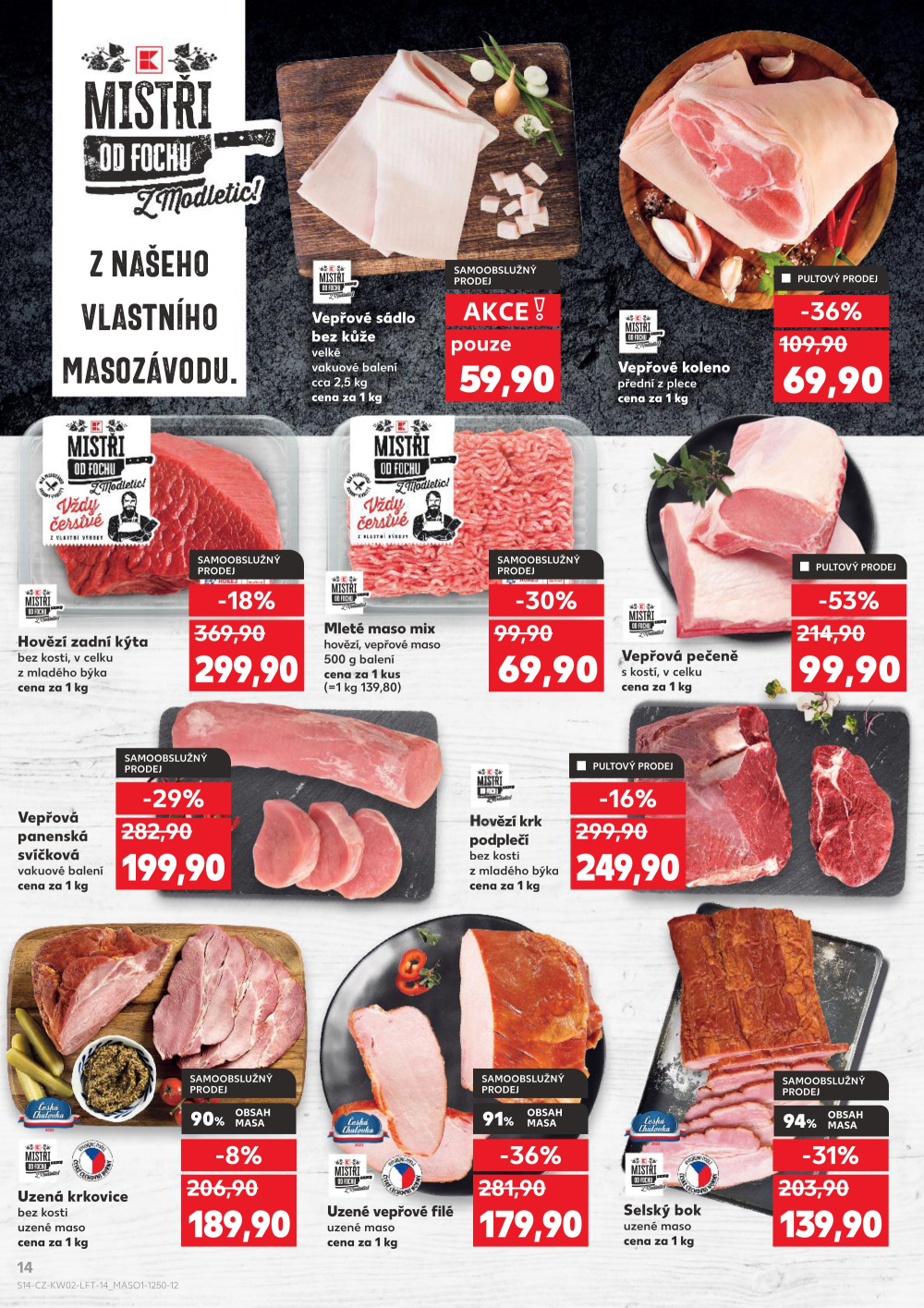 Leták Kaufland leták Tábor - strana 14