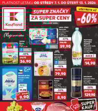 Akční leták Kaufland  Praha 4 - Modřany
