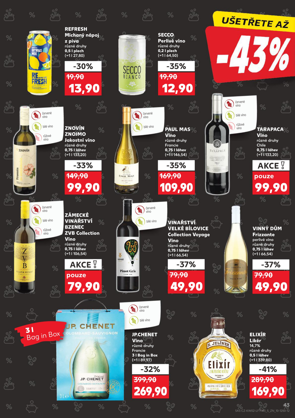 Leták Kaufland leták Praha 5 - Stodůlky - strana 43