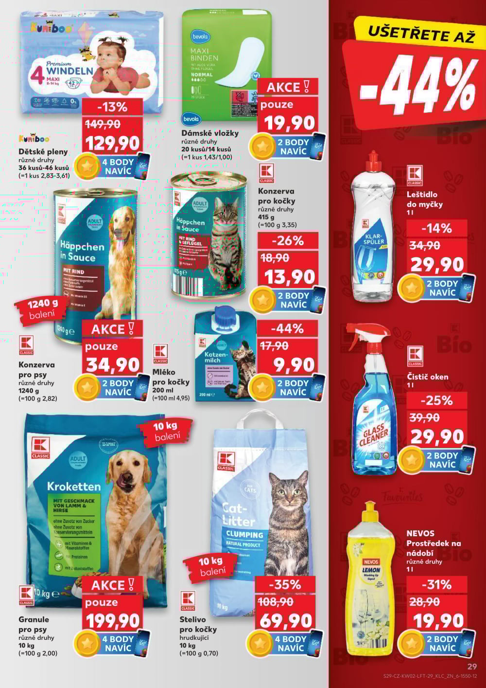 Leták Kaufland leták Praha 8 - Libeň - strana 29