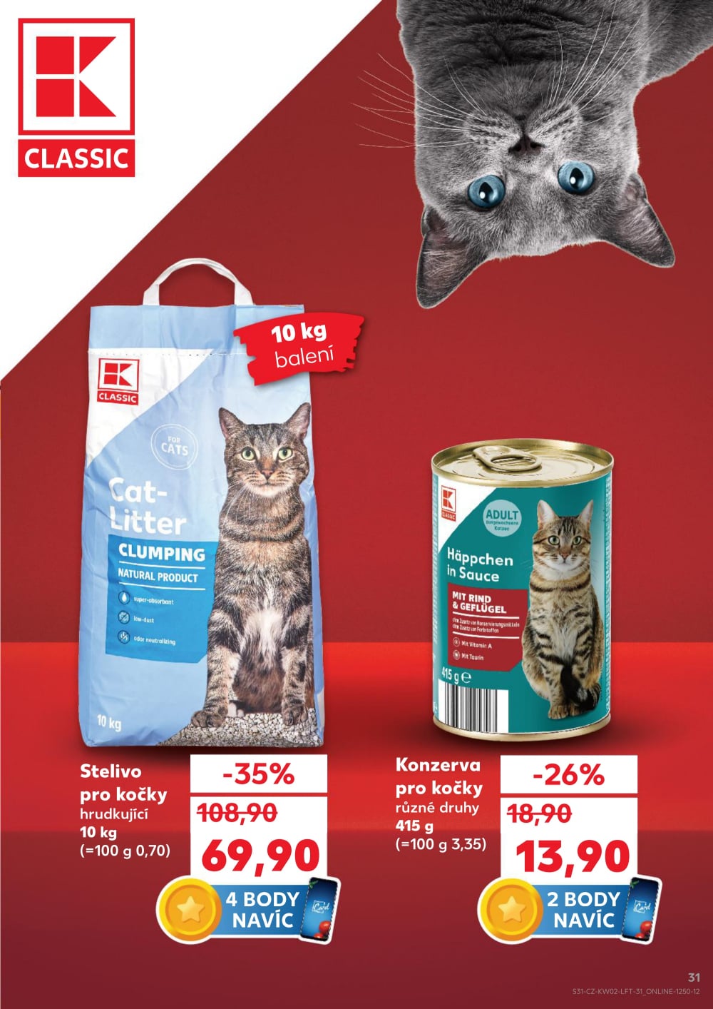 Leták Kaufland leták Praha 8 - Libeň - strana 31