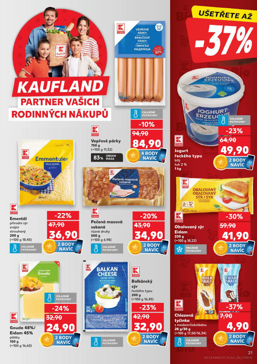 Leták Kaufland leták Nový Bor - strana 21