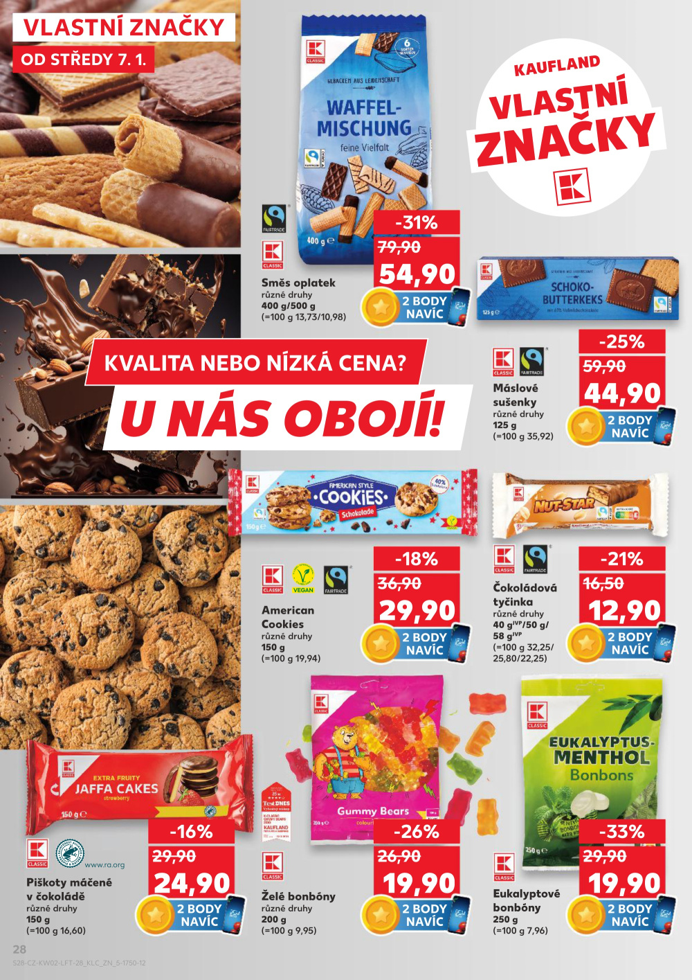 Leták Kaufland leták Nový Bor - strana 28