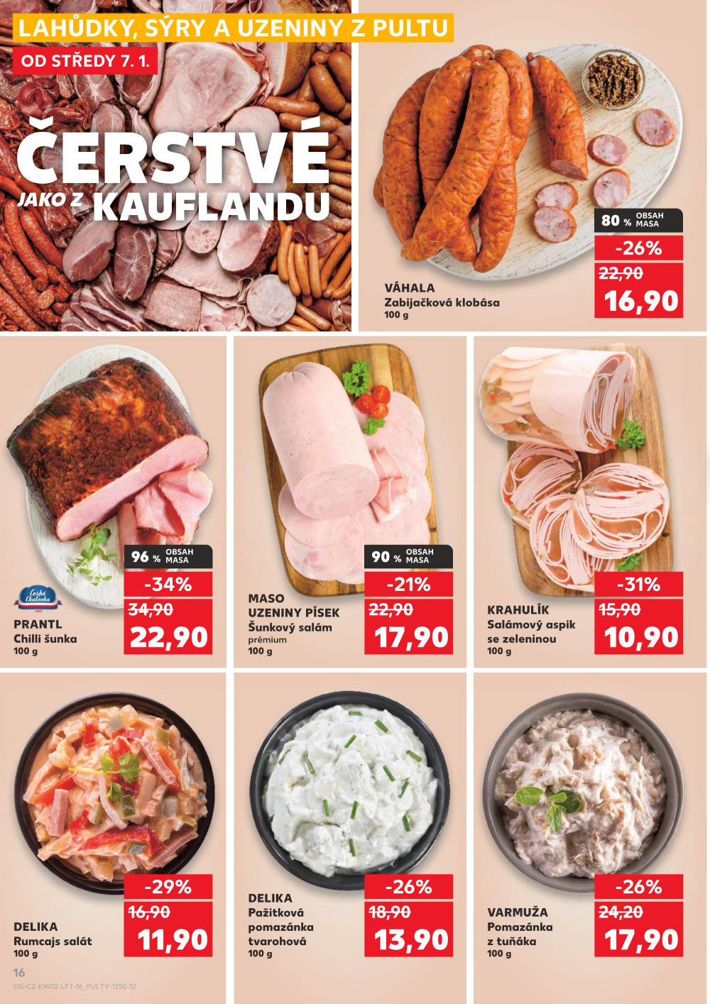 Leták Kaufland leták Kadaň - strana 16