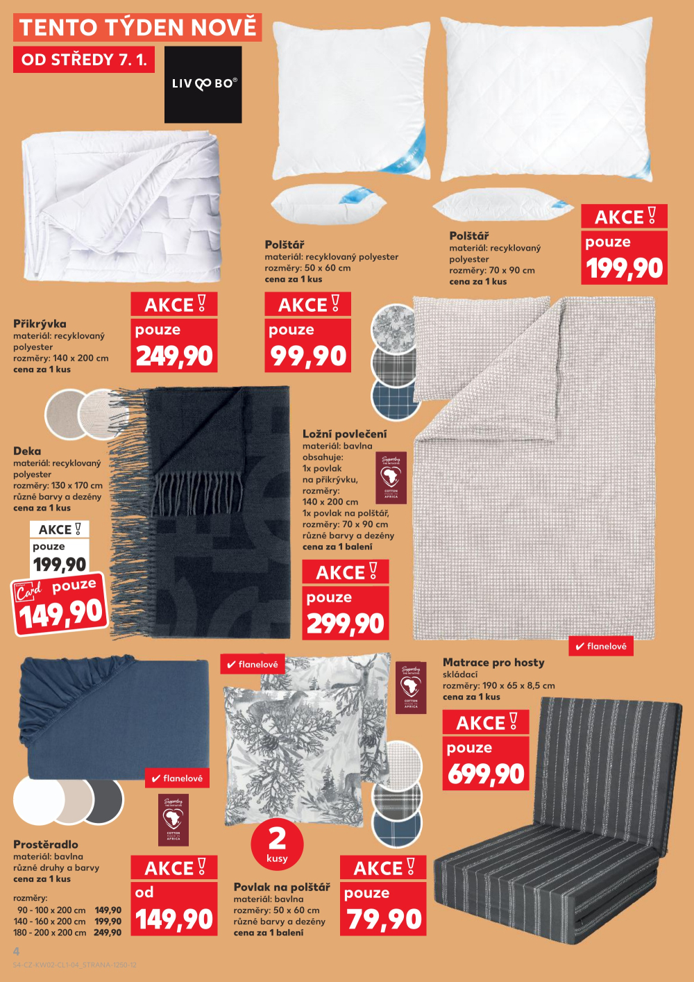 Leták Kaufland leták - Spotřební zboží - strana 4