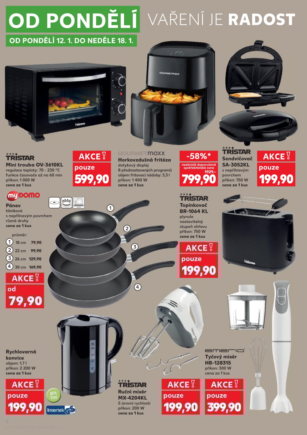 Leták Kaufland leták - Spotřební zboží - strana 6