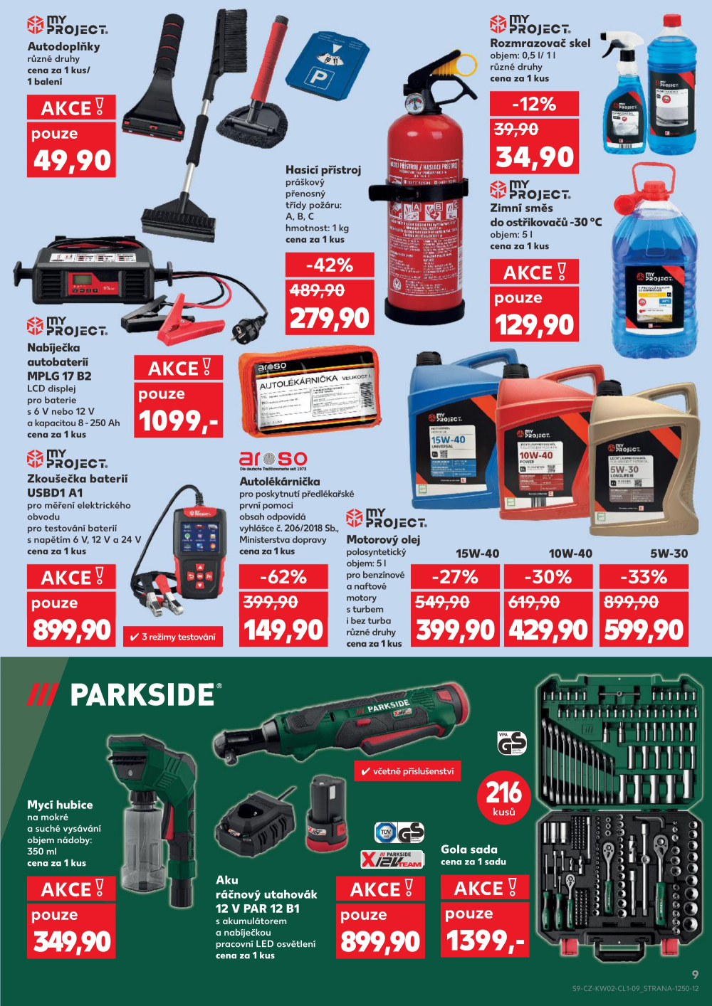 Leták Kaufland leták - Spotřební zboží - strana 9