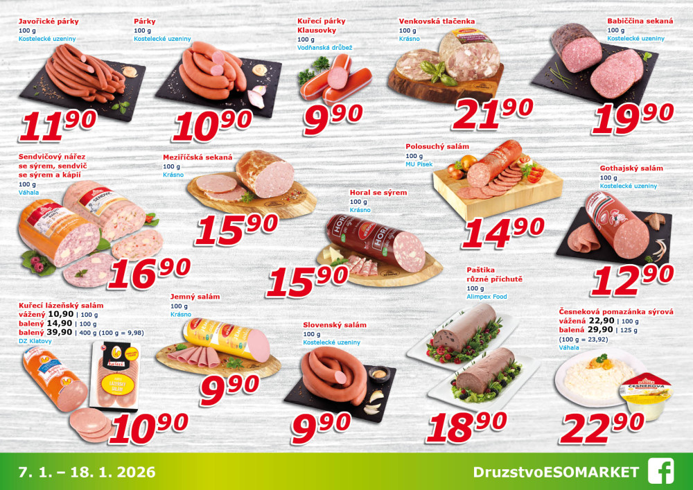 Leták ESO MARKET leták - strana 2