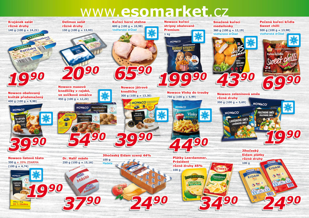 Leták ESO MARKET leták - strana 3