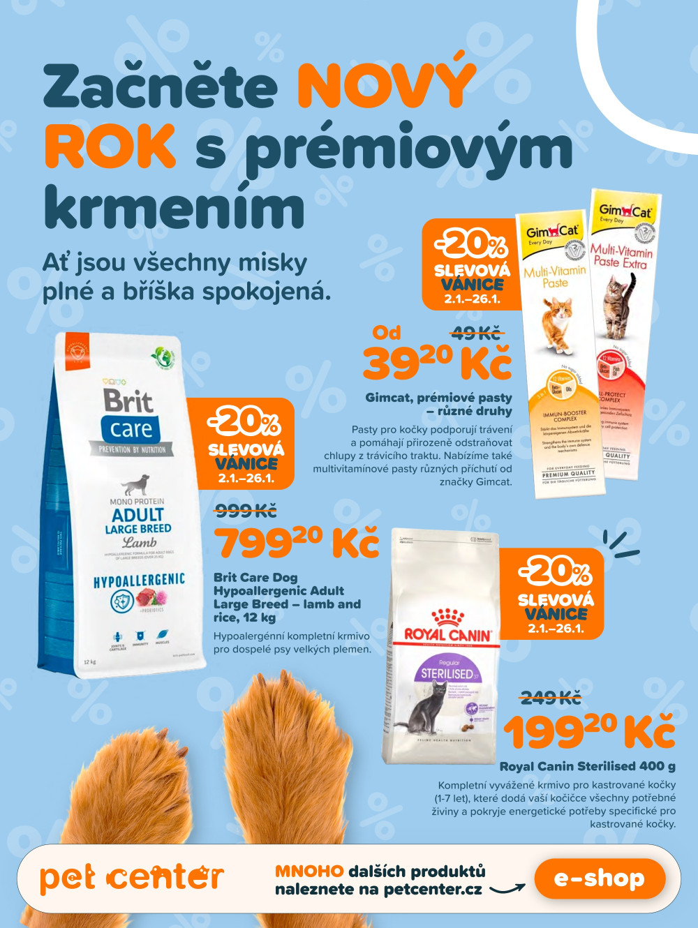 Leták Pet Center magazín - strana 4