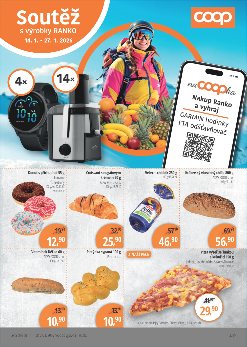 Leták Jednota Mikulov leták - strana 4