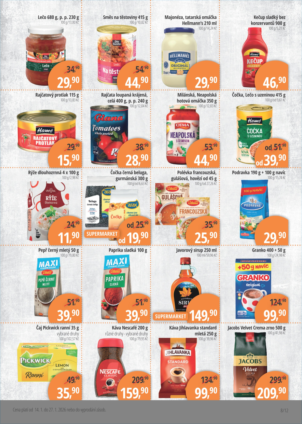 Leták Jednota Mikulov leták - strana 8