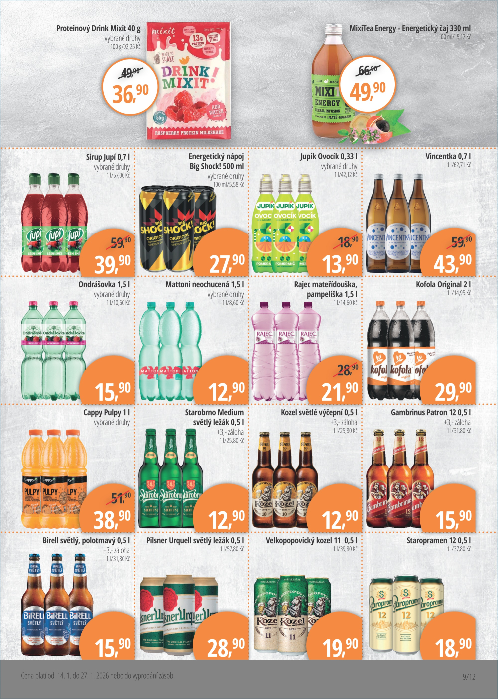 Leták Jednota Mikulov leták - strana 9