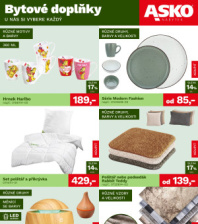Akční leták ASKO nábytek  - Bytové doplňky