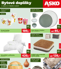 Akční leták ASKO nábytek  - Bytové doplňky