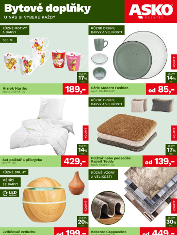 ASKO nábytek leták - Bytové doplňky