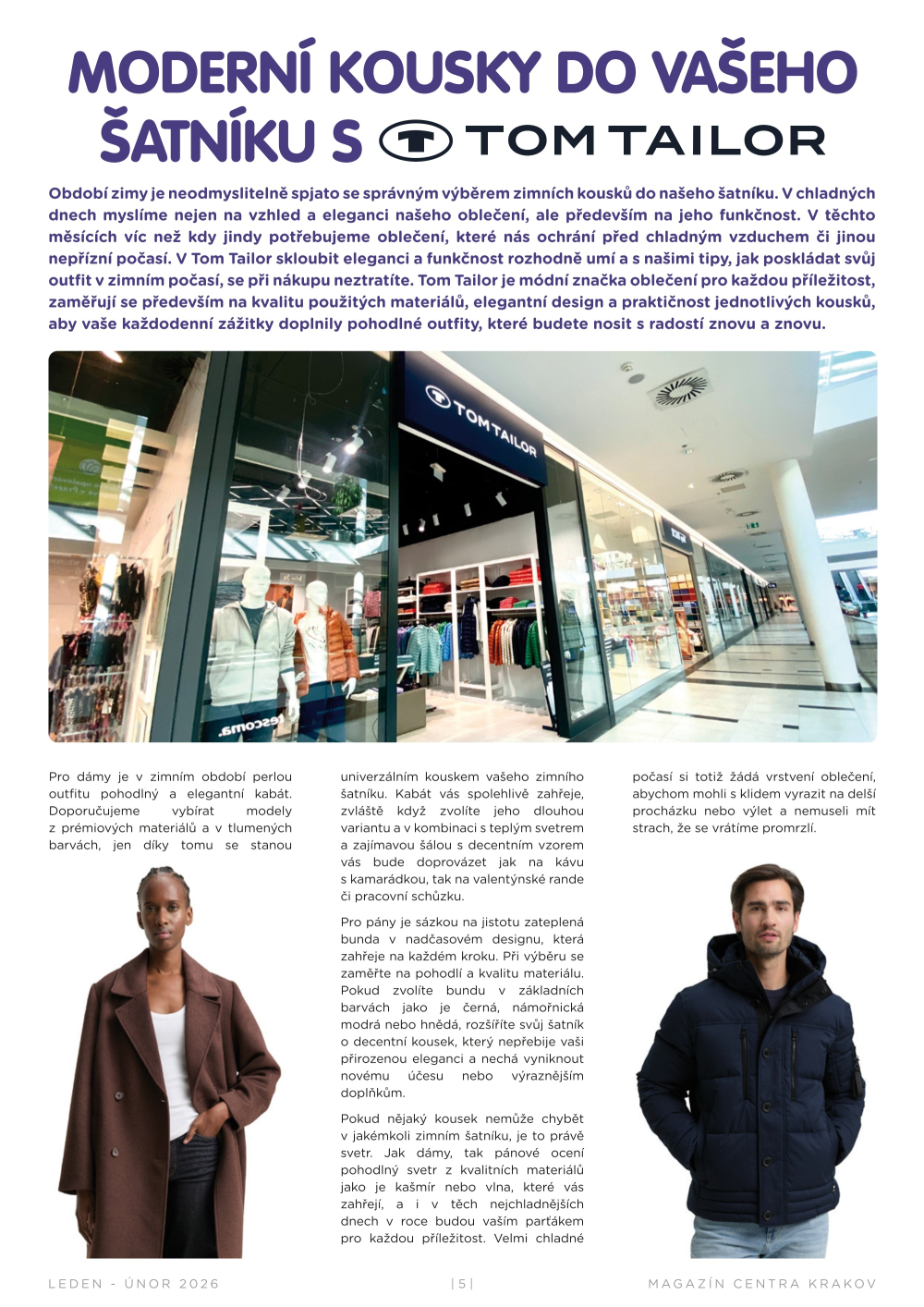 Leták Centrum Krakov magazín - strana 5