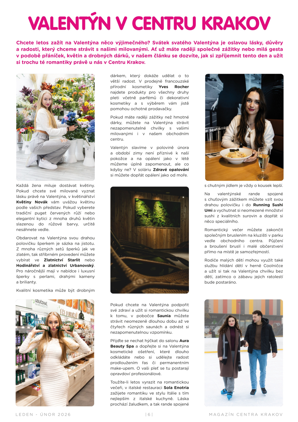 Leták Centrum Krakov magazín - strana 6