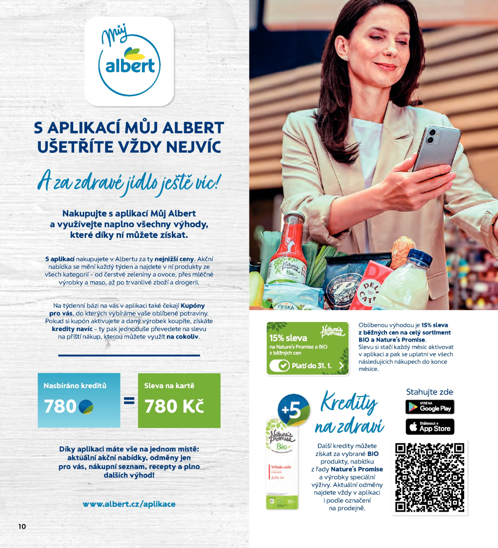 Leták Albert magazín - strana 10