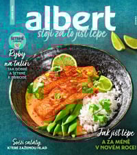 Akční leták Albert magazín