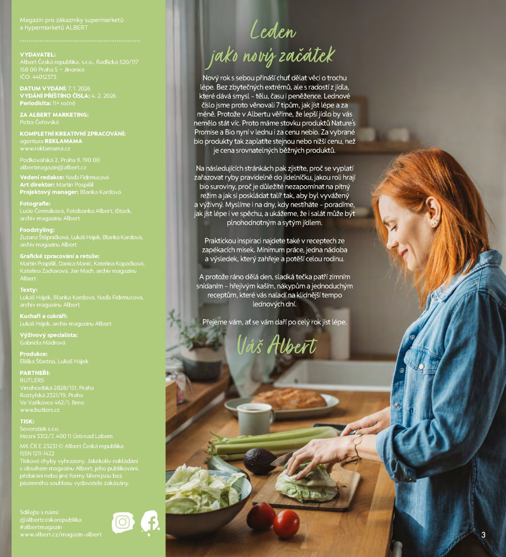 Leták Albert magazín - strana 3