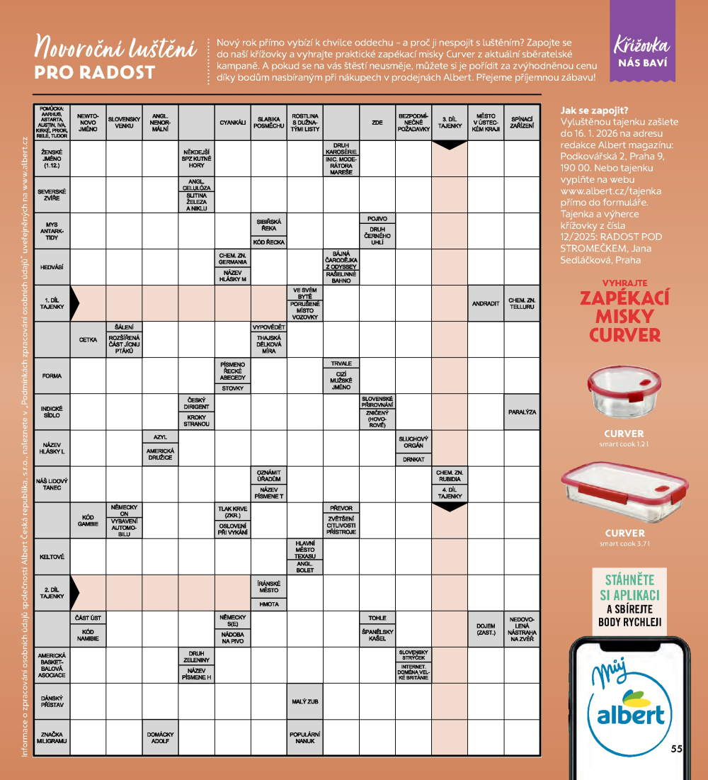 Leták Albert magazín - strana 55