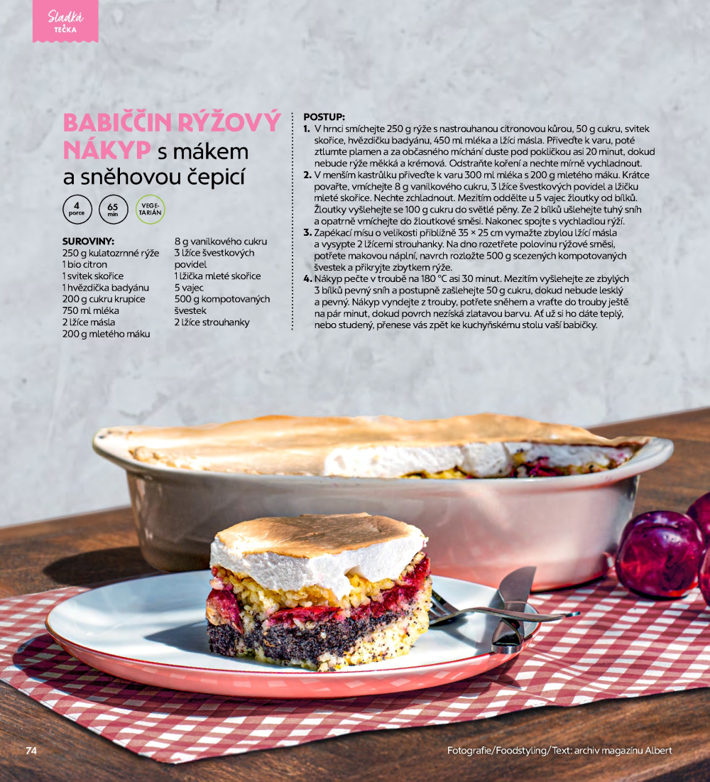 Leták Albert magazín - strana 74
