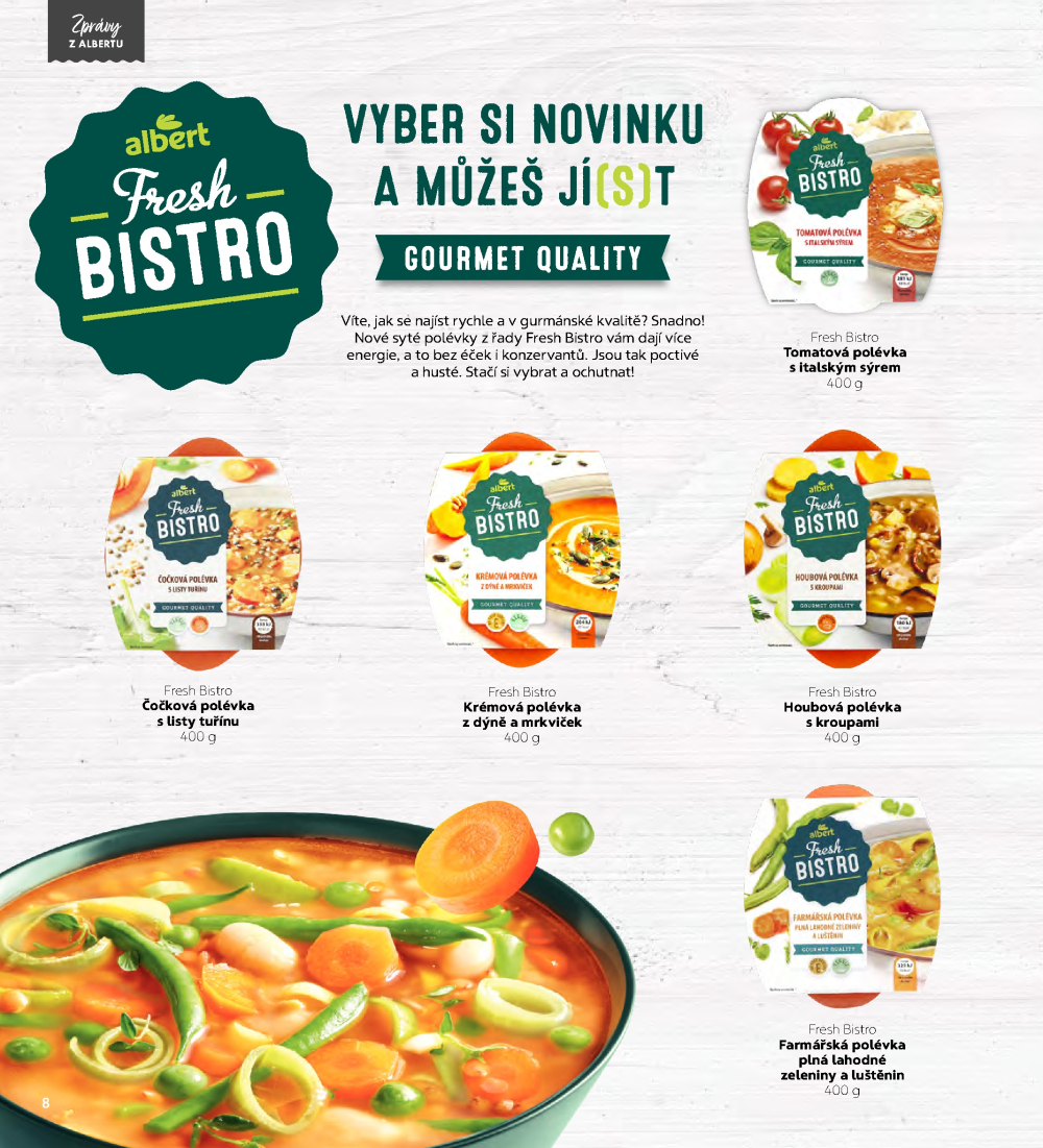 Leták Albert magazín - strana 8