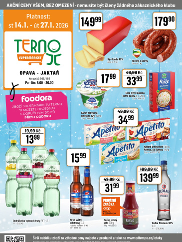 TEMPO leták - Terno Opava - Jaktář