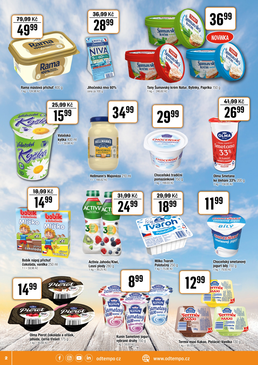 Leták TEMPO leták - Terno Opava - Jaktář - strana 2