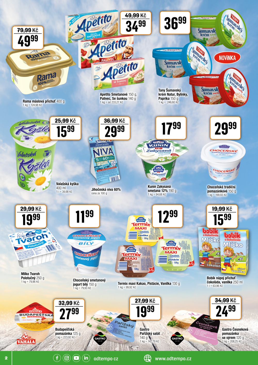 Leták TEMPO leták - strana 2