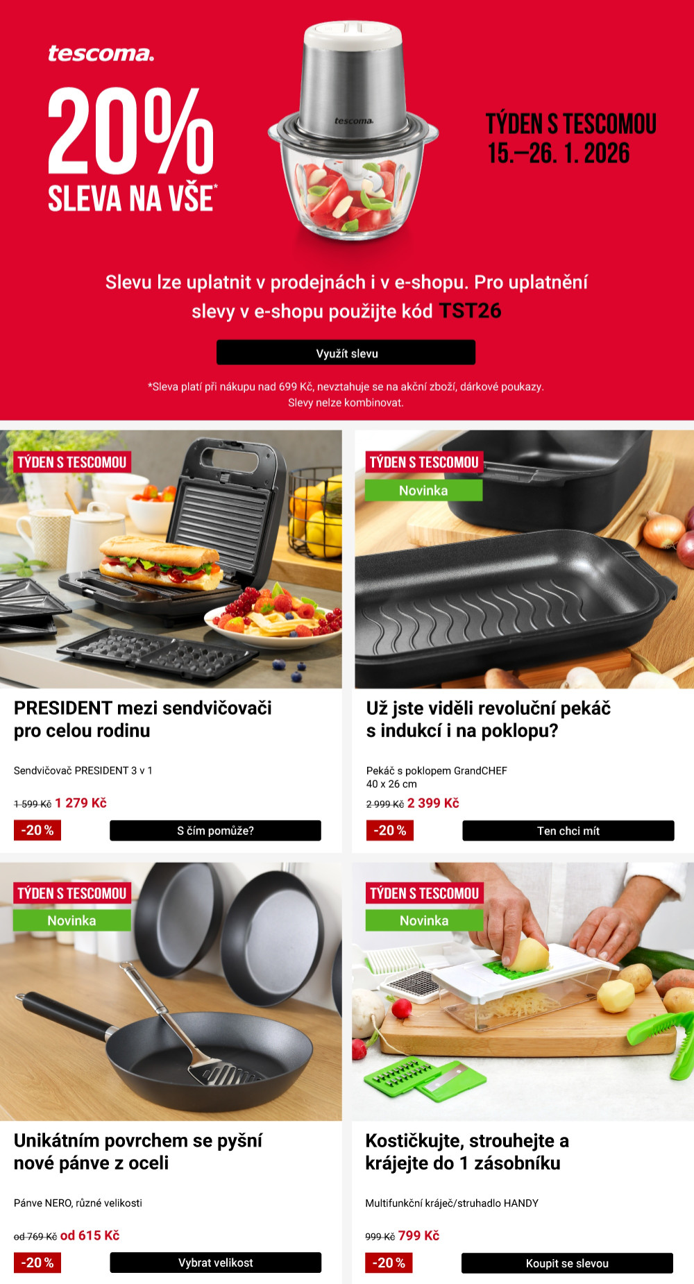 Leták Tescoma leták - Týden s Tescomou - strana 1