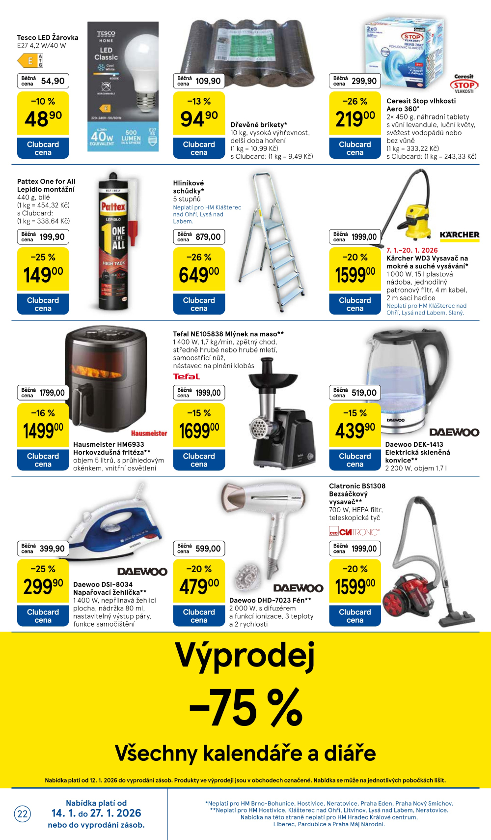 Leták Tesco hypermarket leták - strana 22