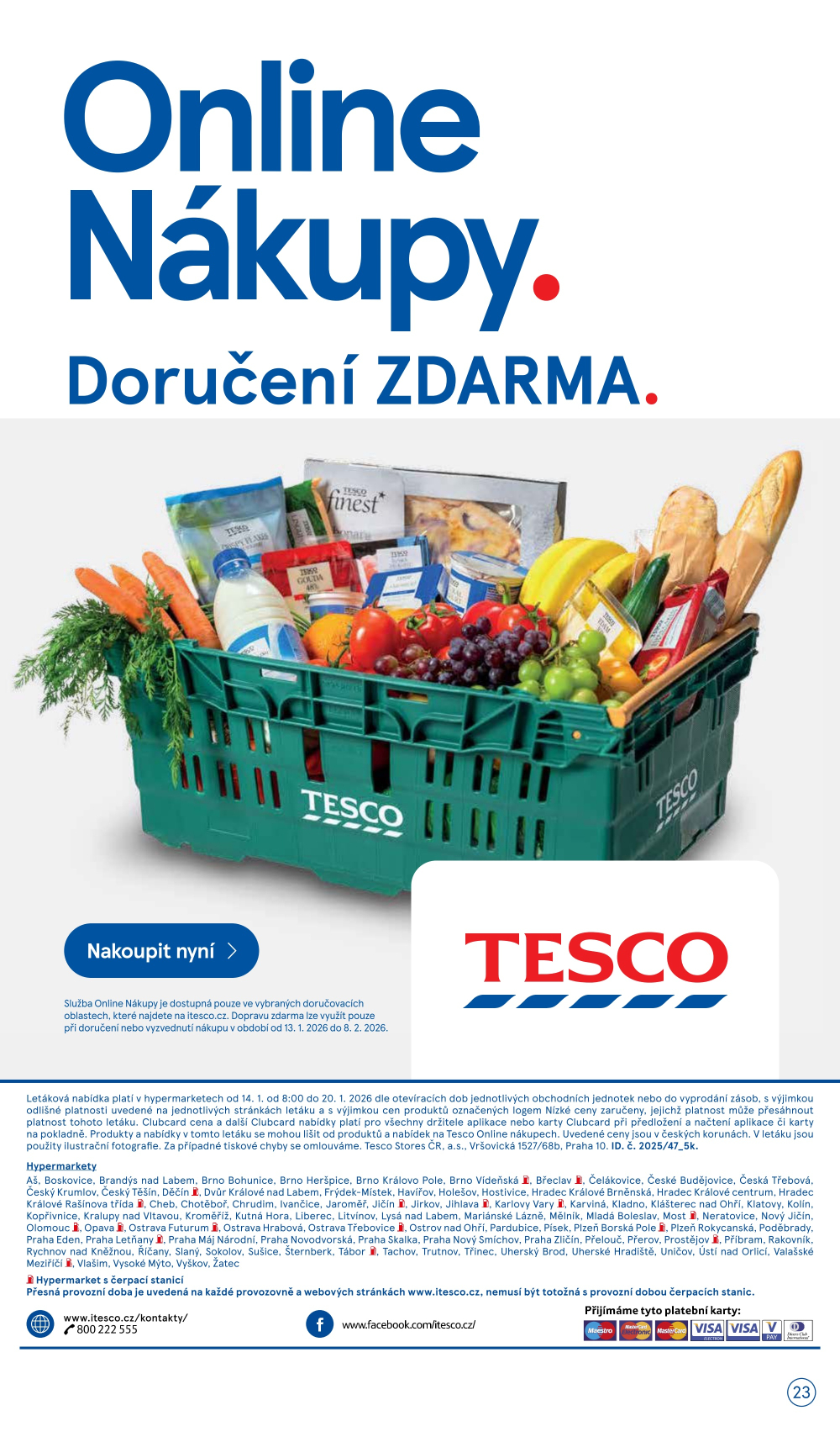 Leták Tesco hypermarket leták - strana 23