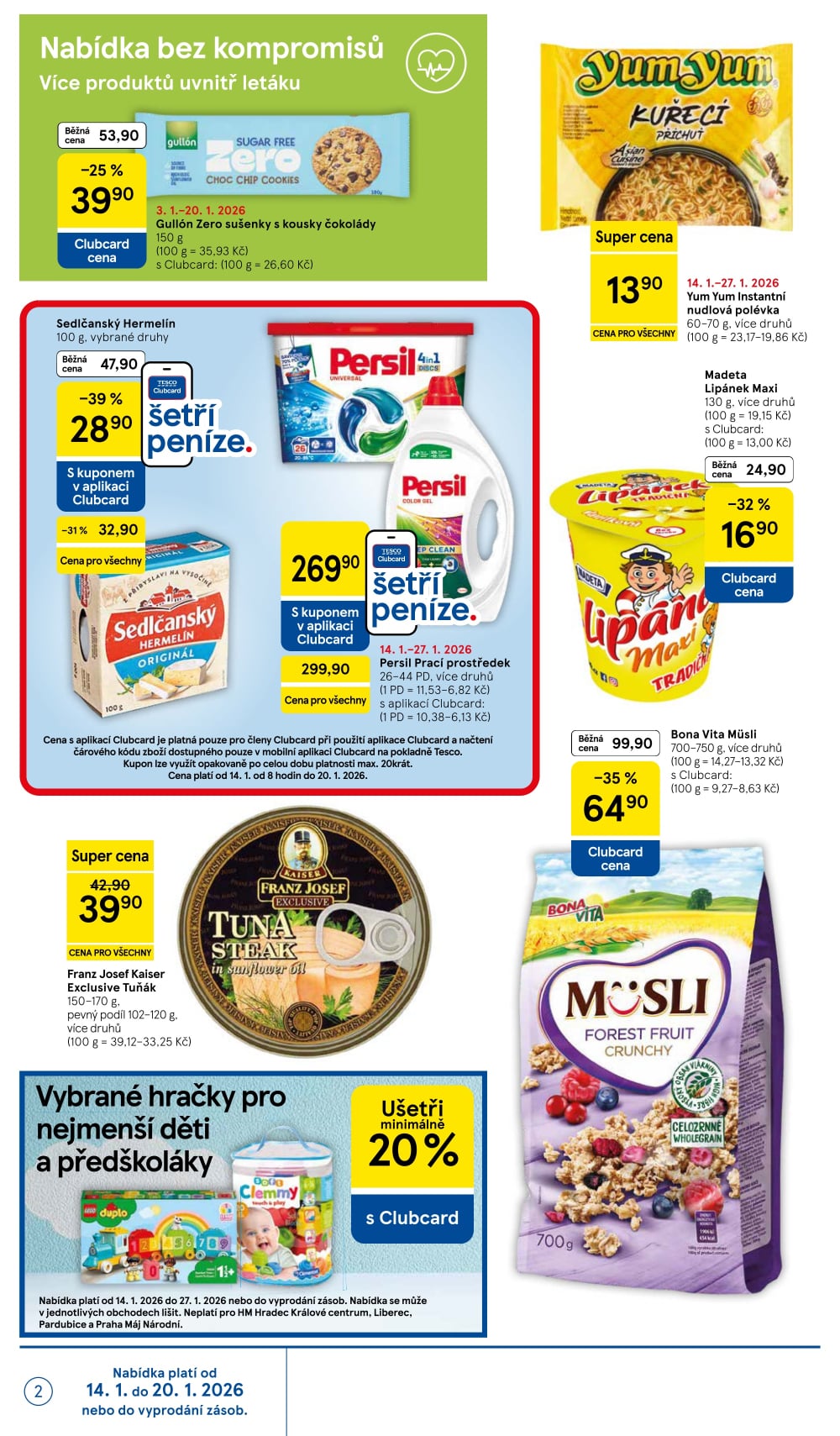 Leták Tesco hypermarket leták - strana 2