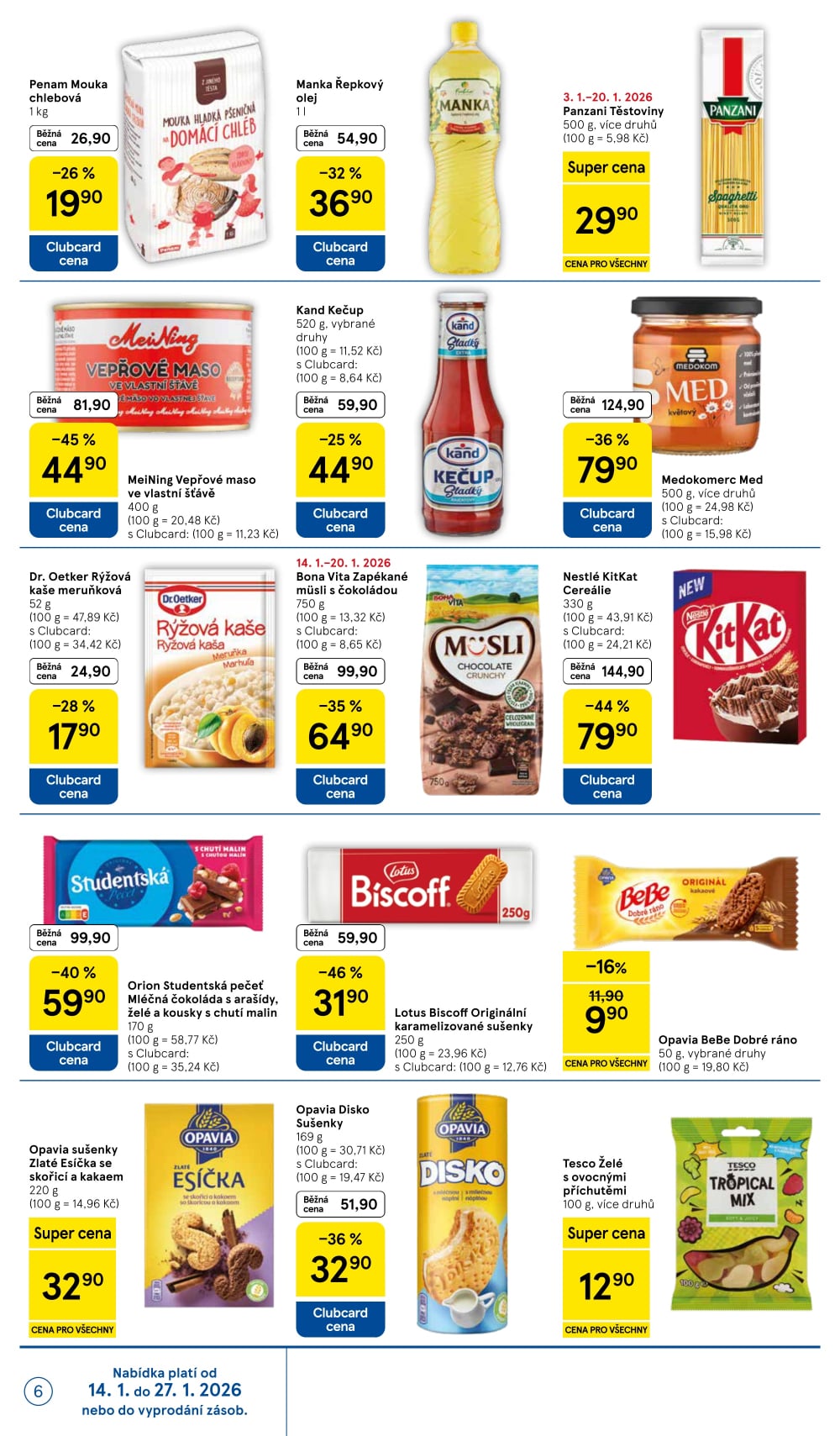 Leták Tesco supermarket leták - strana 6