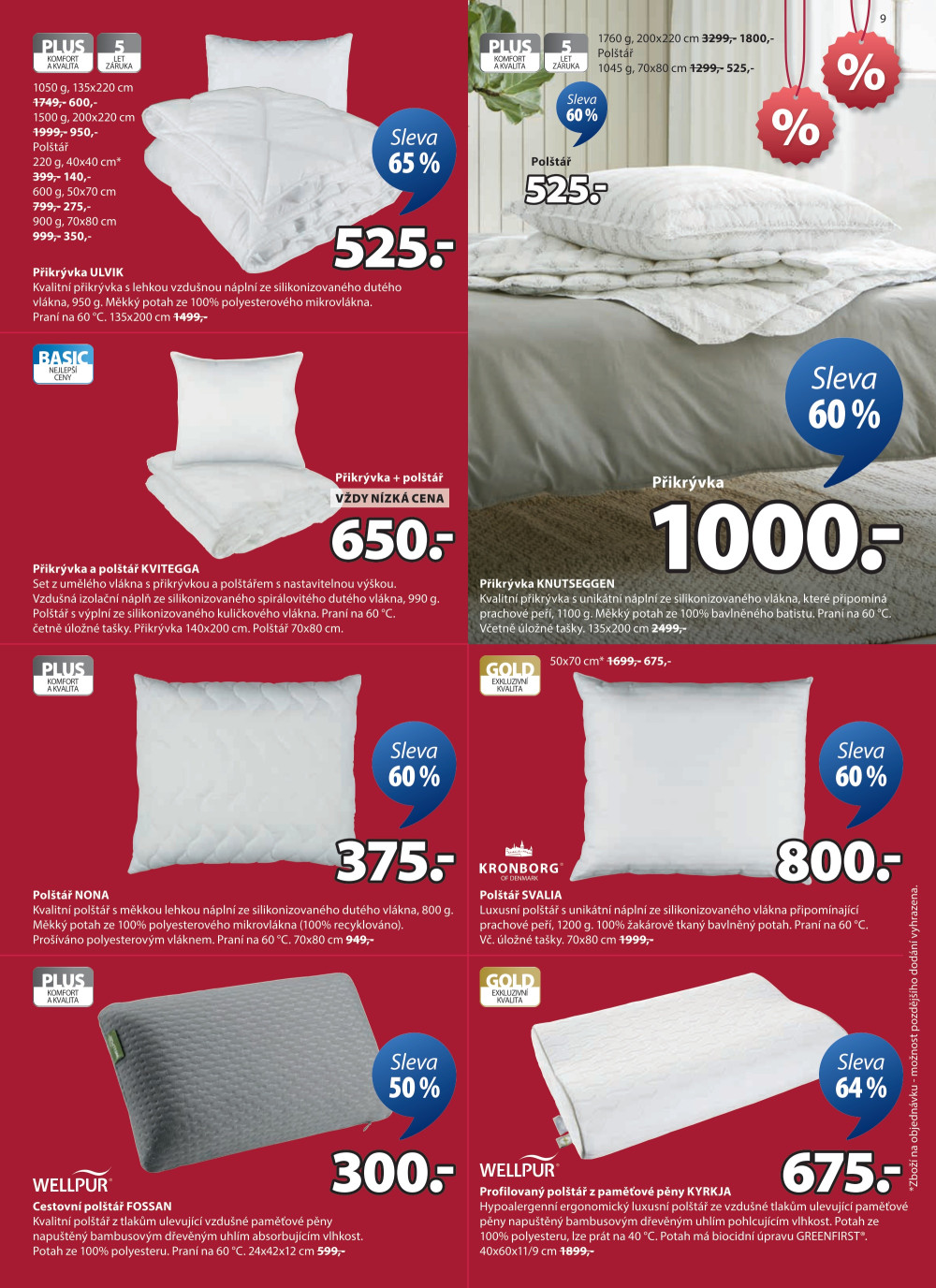 Leták Jysk leták - Výprodej až 65 % - strana 10