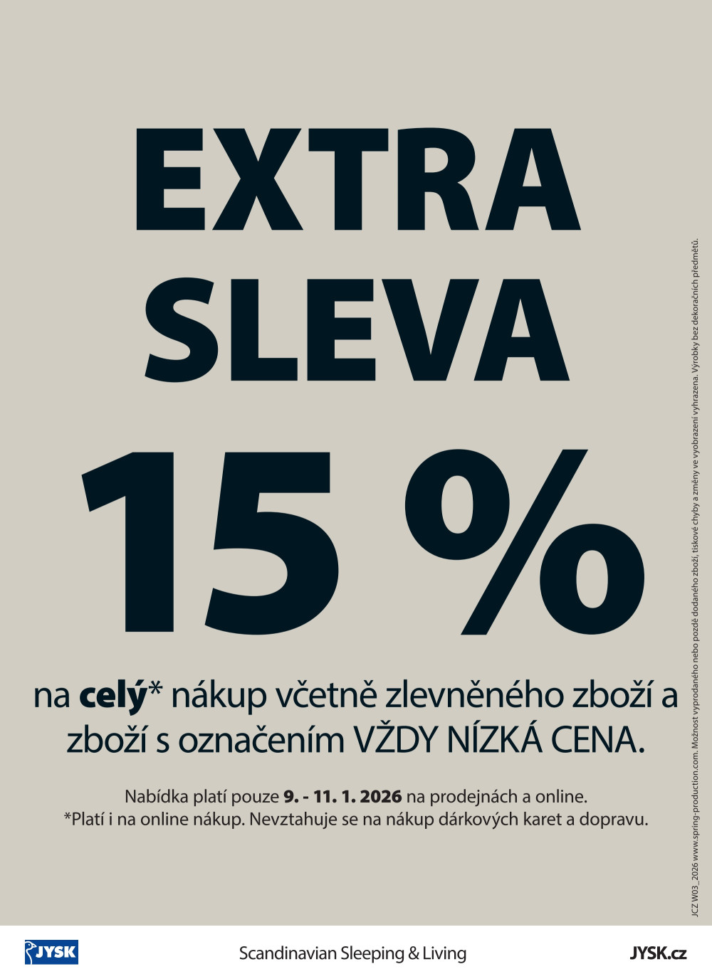 Leták Jysk leták - Výprodej až 65 % - strana 13