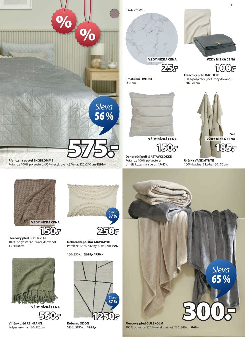 Leták Jysk leták - Výprodej až 65 % - strana 4