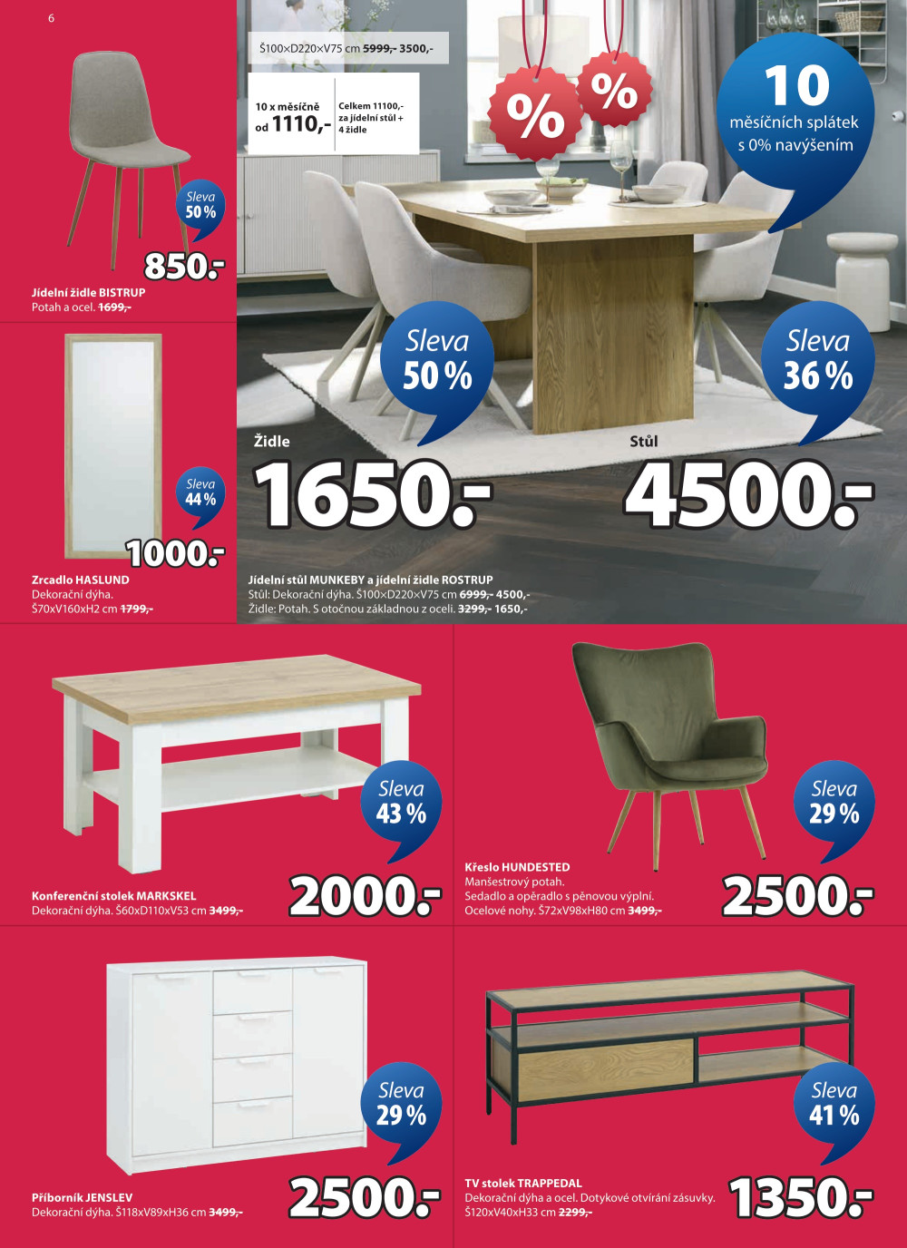 Leták Jysk leták - Výprodej až 65 % - strana 7