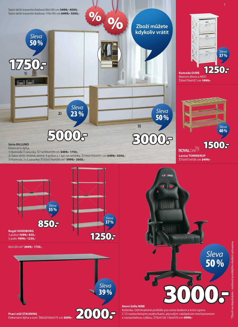 Leták Jysk leták - Výprodej až 65 % - strana 8