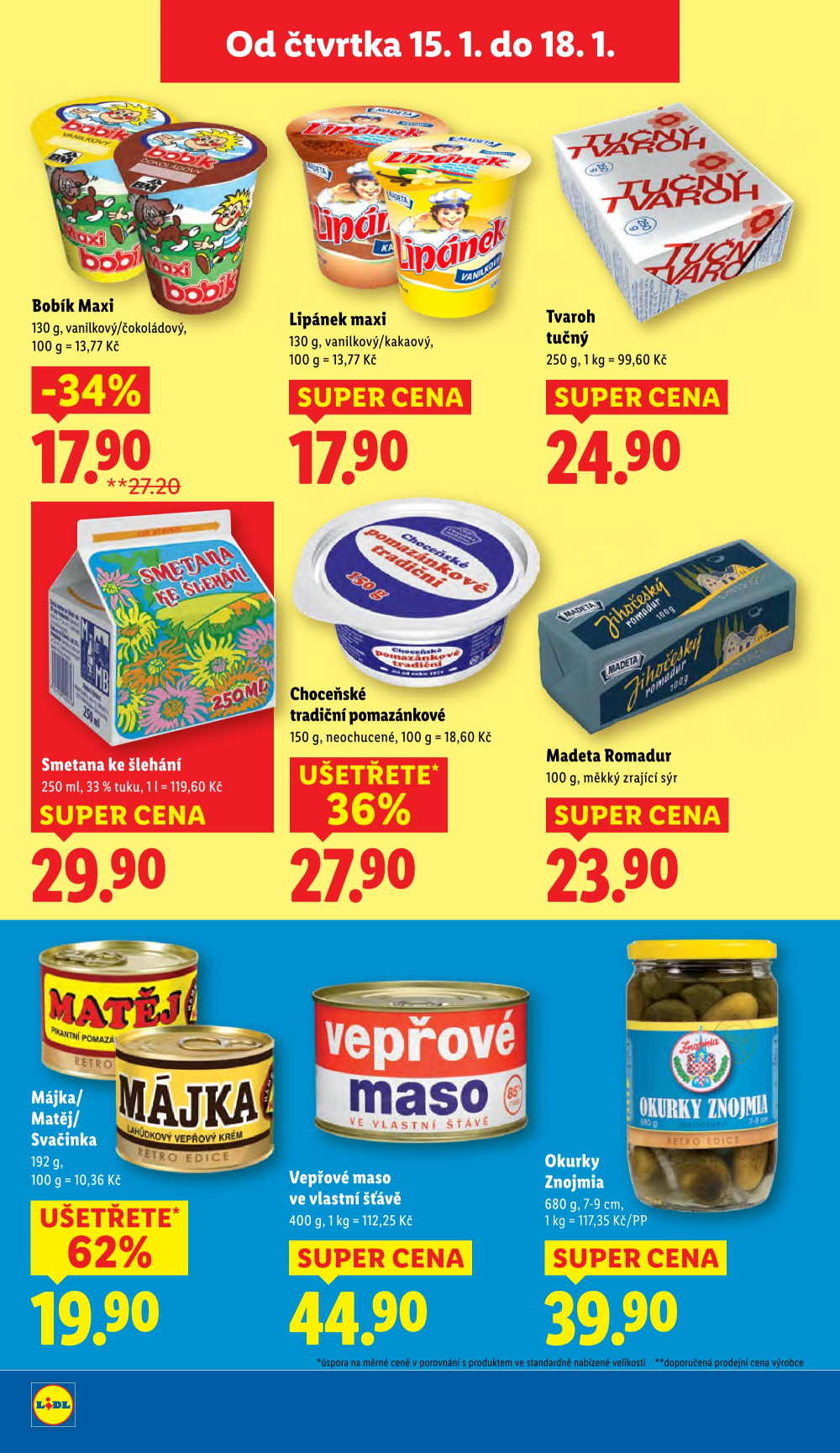 Leták Lidl leták od čtvrtka - Retro týden - strana 16