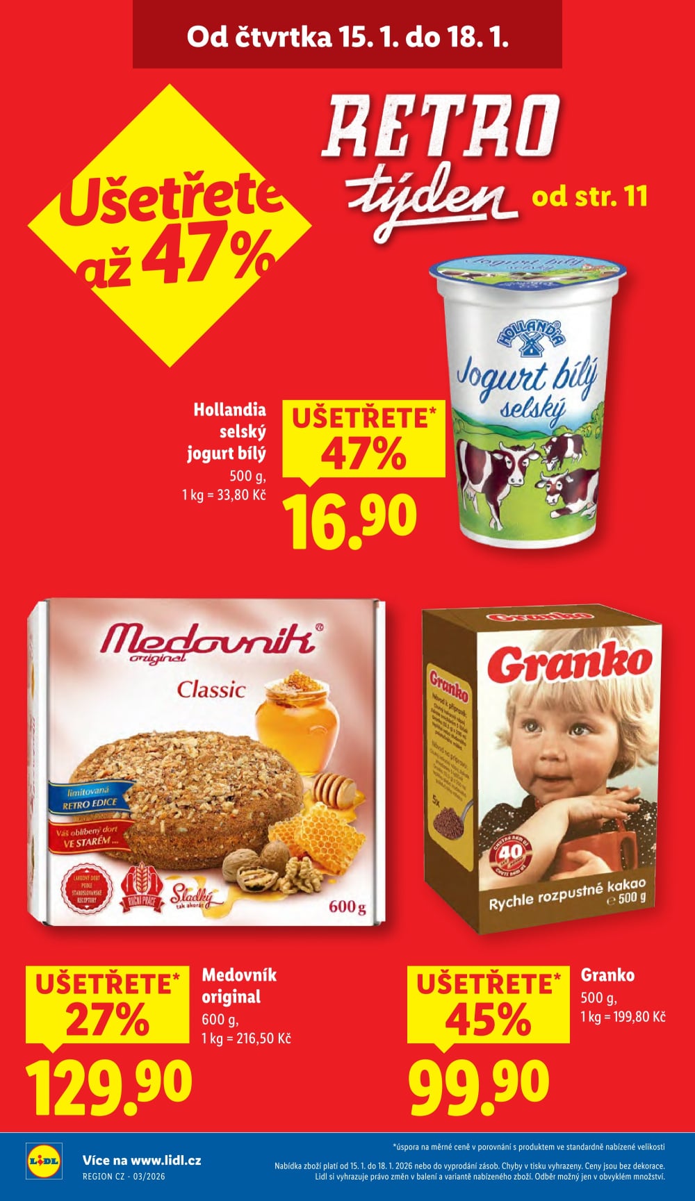 Leták Lidl leták od čtvrtka - Retro týden - strana 2