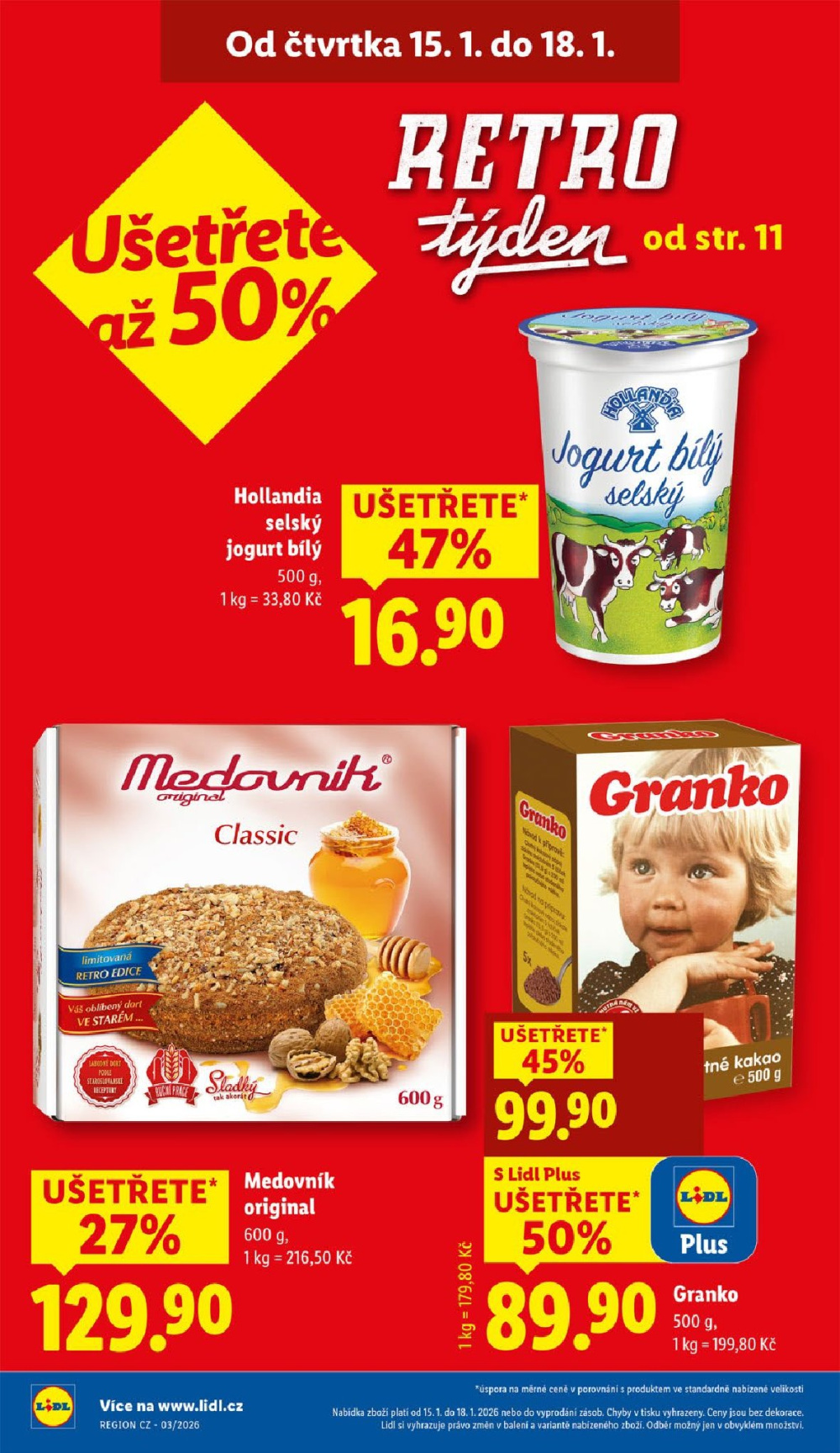 Leták Lidl leták od čtvrtka - Retro týden - strana 2
