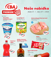 Akční leták CBA Premium 