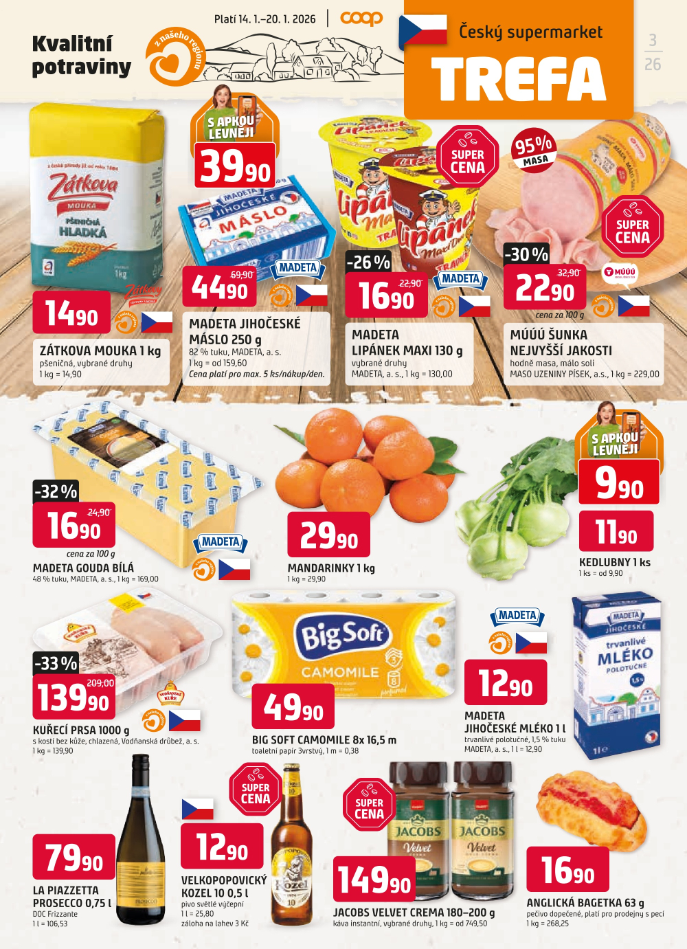 Leták TREFA leták - strana 1