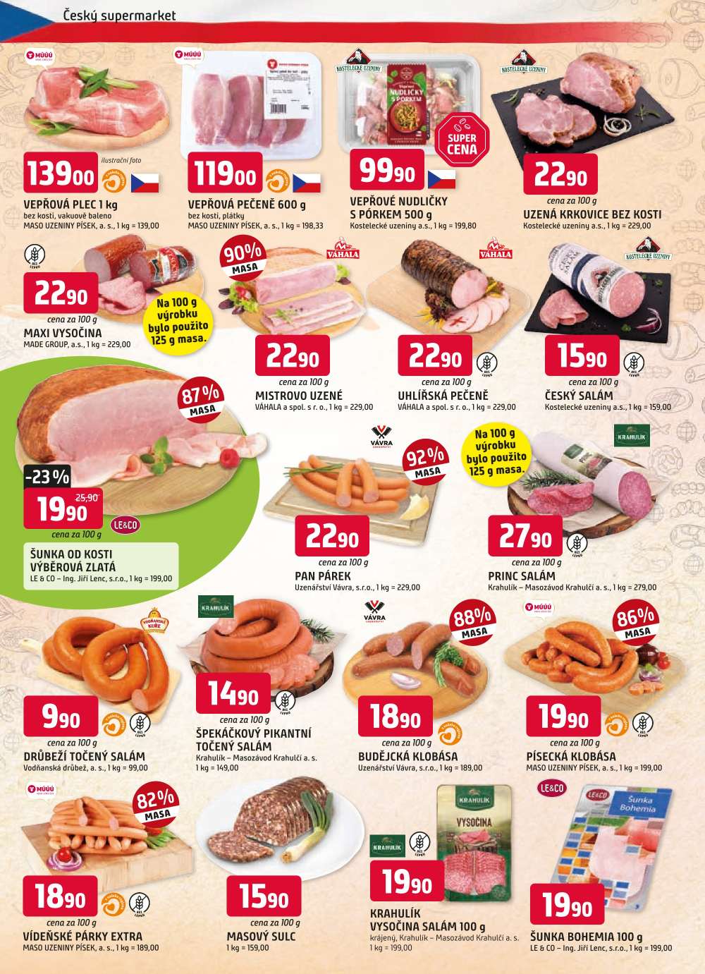 Leták TREFA leták - strana 2